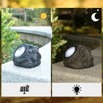 Skorter | Solar Outdoor Lawn Decorative Stone Lights