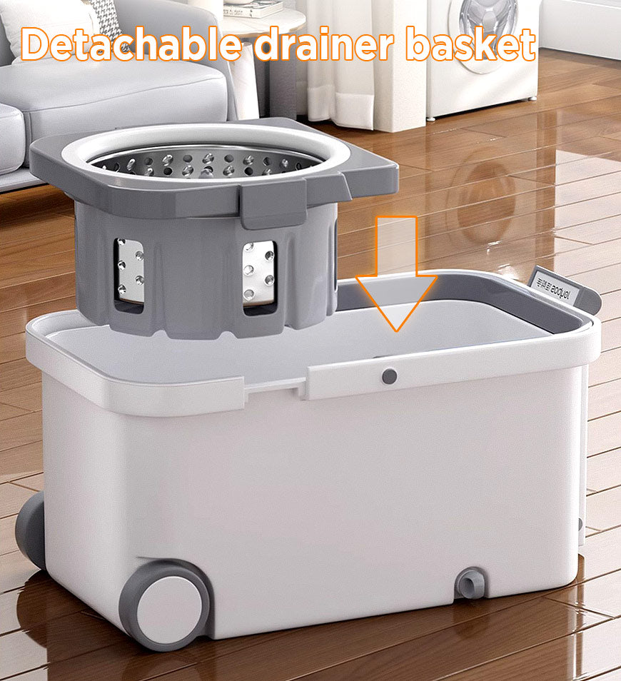 Skorter | 360° Rotatable Mop and Bucket Set with Wringing System F63