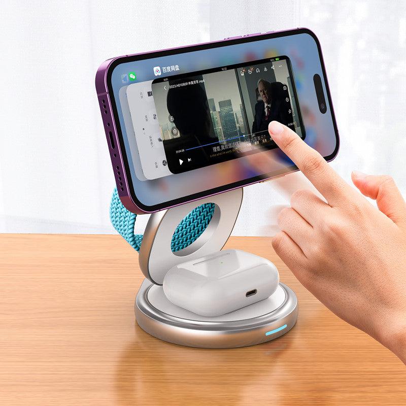 Skorter | Foldable Wireless Magnetic Charging Stand