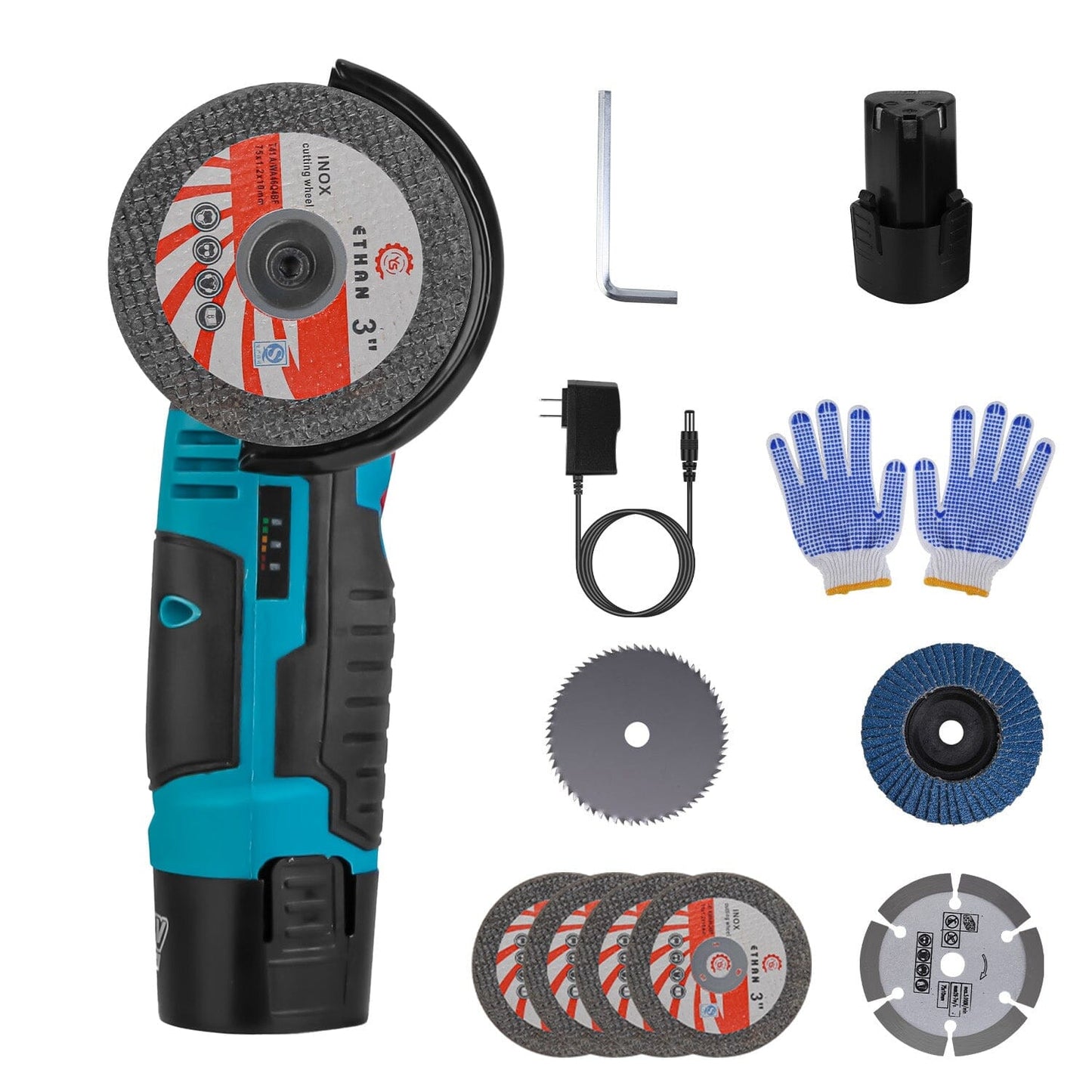 Skorter | 12V Wireless Mini Angle Grinder
