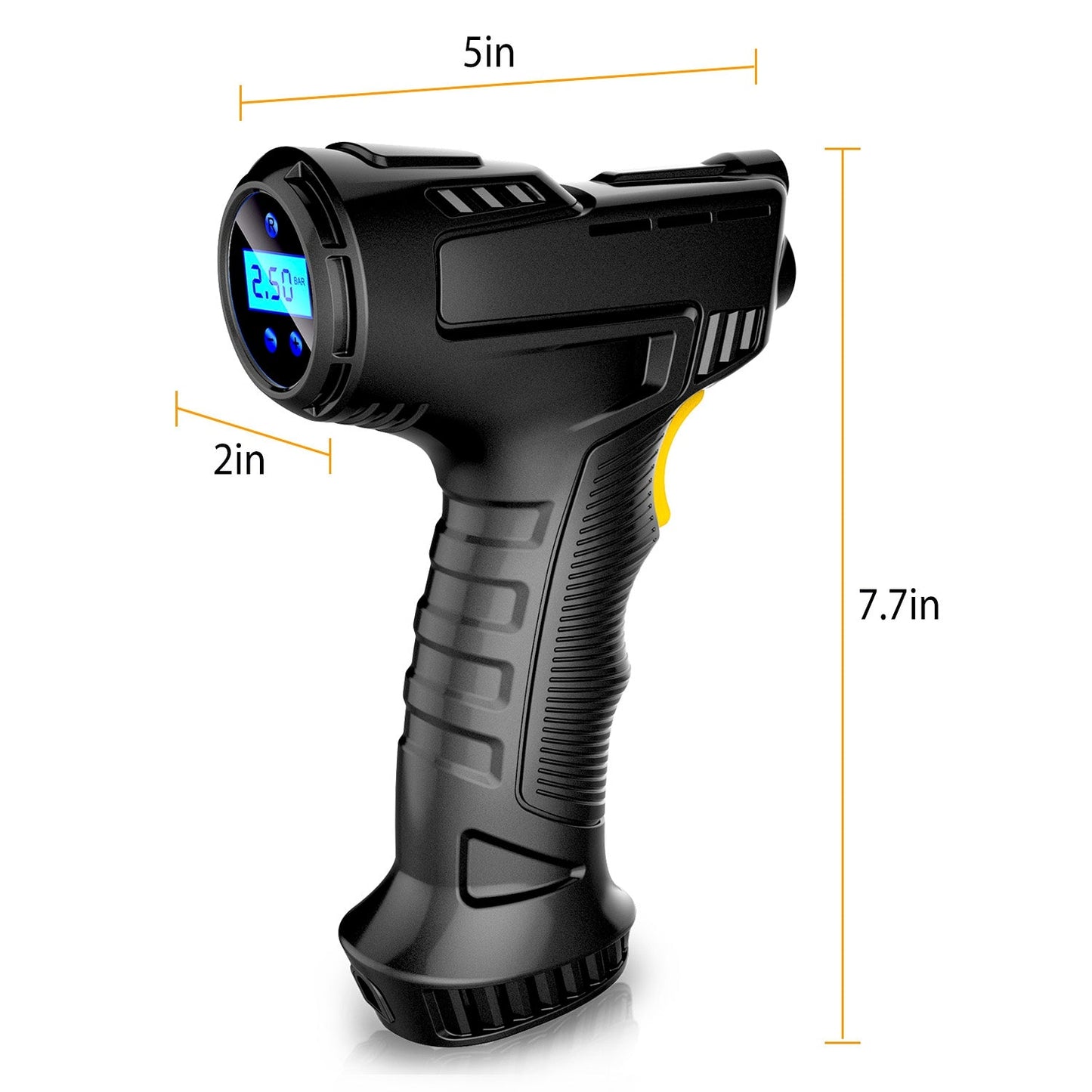 Skorter | 12V Digital Tire Pump with LED Light 150 PSI