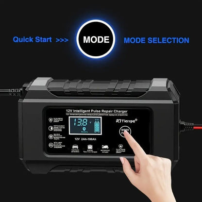Skorter | 12V Intelligent Pulse Repair Smart Battery Charger