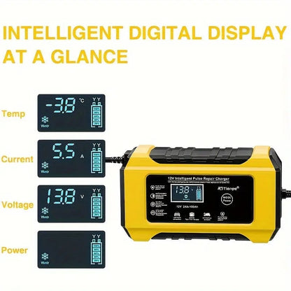 Skorter | 12V Intelligent Pulse Repair Smart Battery Charger