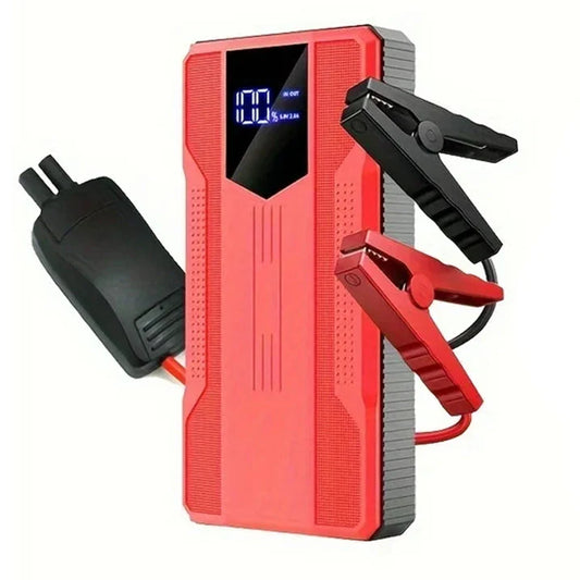 Skorter | 12V Ultra-Portable Car Battery Jump Cables with Advanced Smart Clamp & Intuitive LCD Screen