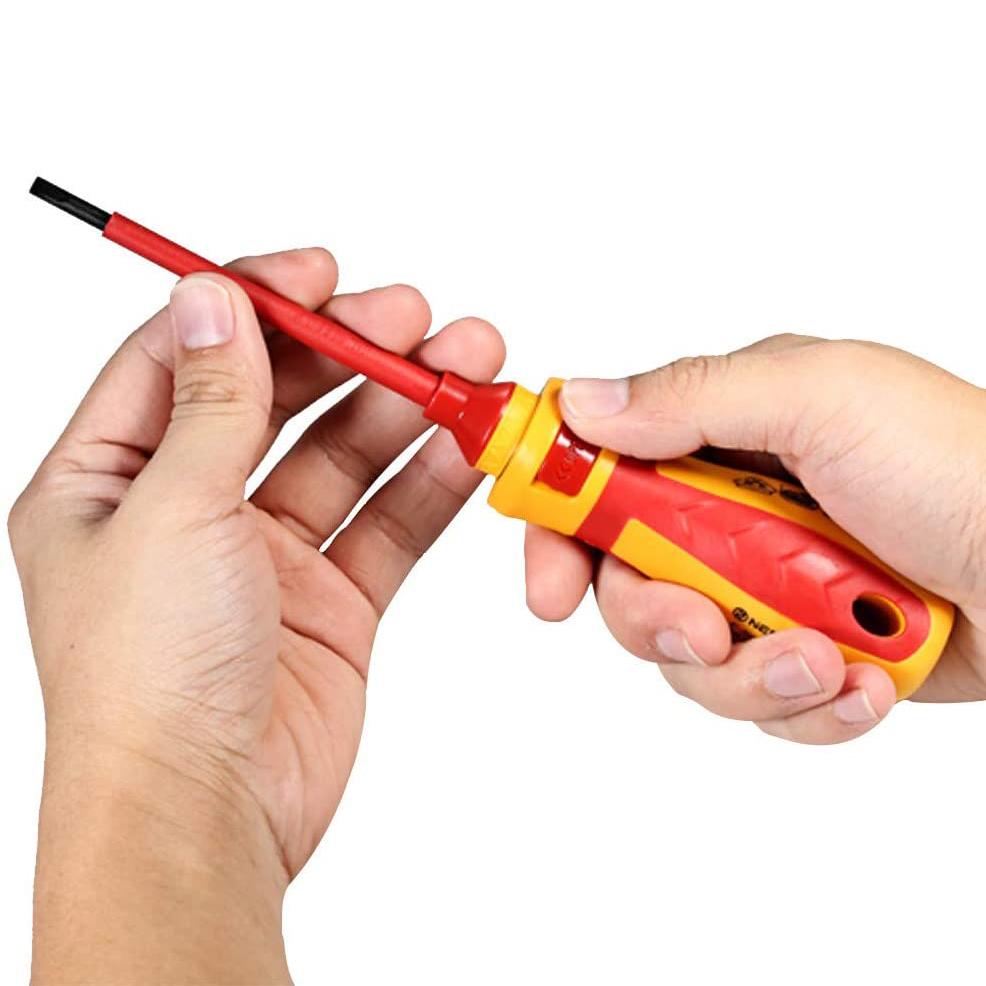 Skorter | 13-Piece: 1000V Replaceable Insulated Screwdriver Set