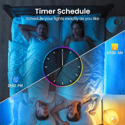Skorter | 130 Ft. RGB 24V LED strips with app-controlled remote