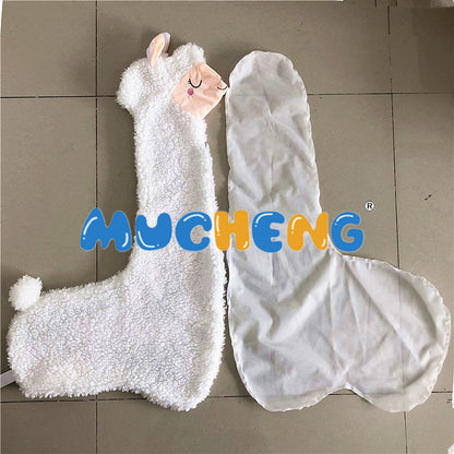 Skorter | 130cm Beautiful Alpaca Plush Toy Japanese Alpaca Soft Filled Cute Sheep Llama Animal Dolls Sleep Pillow Home Bed Decoration Gift