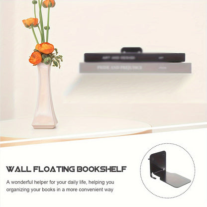 Skorter | MetalShelf - Metal Bookend Set - Functional and Sustainable Design for Office and Living Room