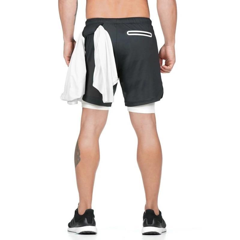 Skorter | 2-in-1 Double Layer Fitness Quick-Drying Pants
