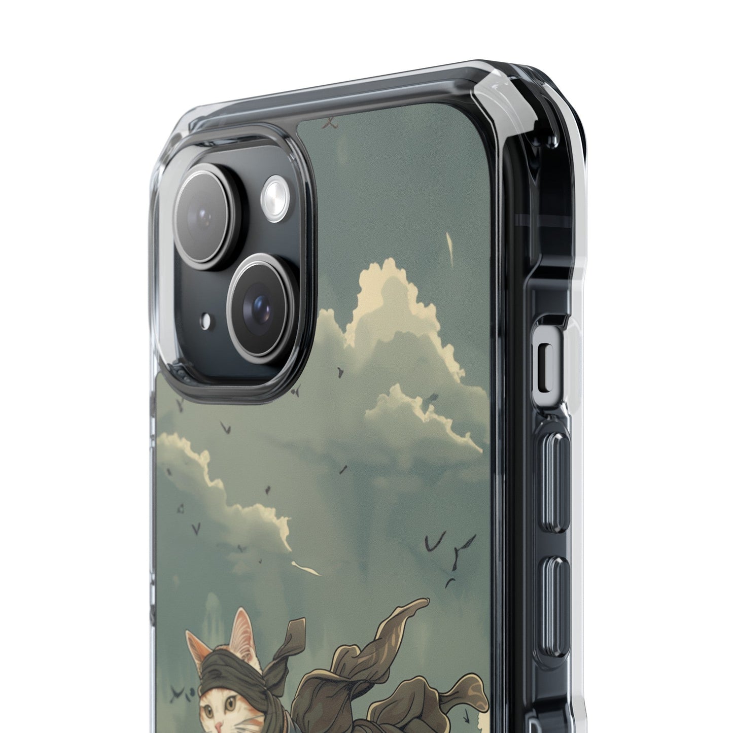 Skorter | Feline Stealth Magnetic Clear Case for iPhone Series