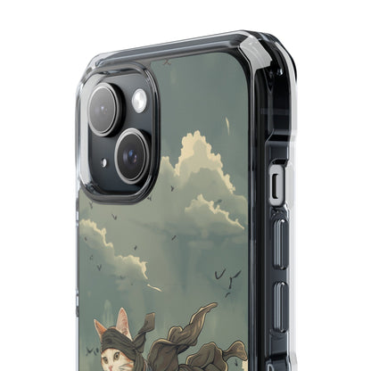 Skorter | Feline Stealth Magnetic Clear Case for iPhone Series