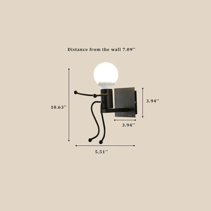Skorter | Artivillain - Smithy Iron Wall Lamp With 1 Light