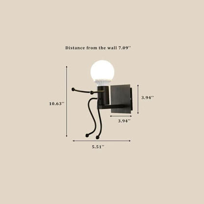 Skorter | Artivillain - Smithy Iron Wall Lamp With 1 Light