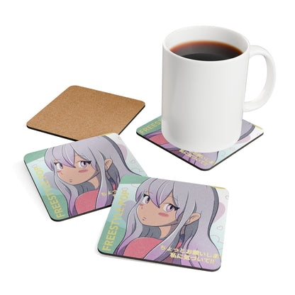 Skorter | Anime Coaster Set (4 PCS)