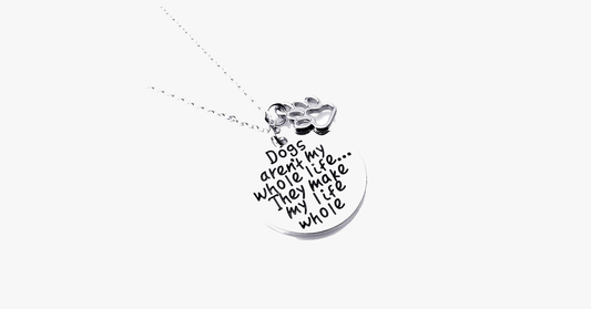 Skorter | Dogs make my life complete Necklace