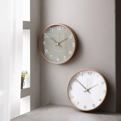 Skorter | Analog Wall Decoration Wooden Clock for Home