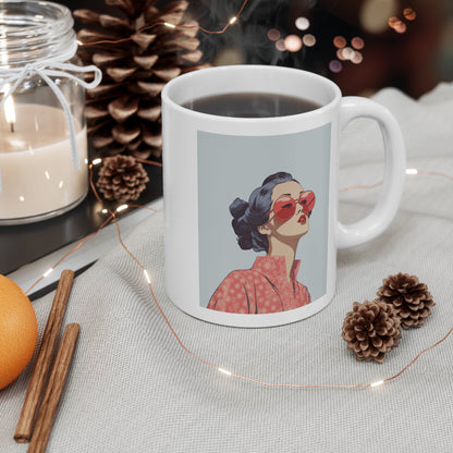 Skorter | Chic Sakura Shades Mug
