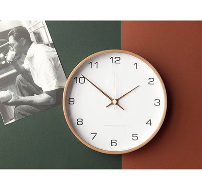 Skorter | Analog Wall Decoration Wooden Clock for Home