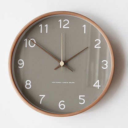 Skorter | Analog Wall Decoration Wooden Clock for Home