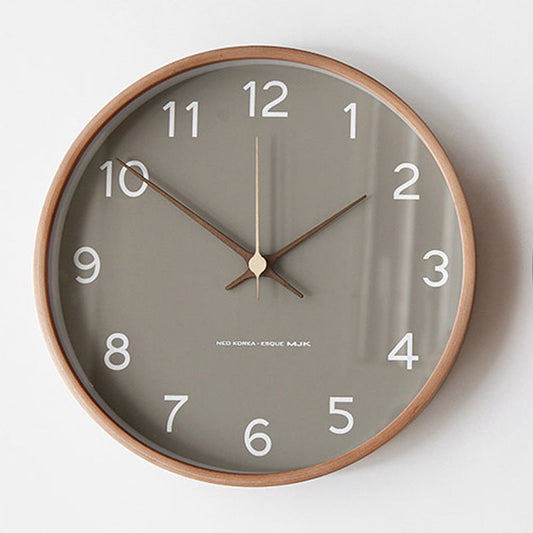Skorter | Analog Wall Decoration Wooden Clock for Home