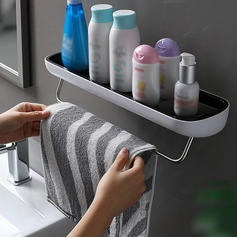 Skorter | Best Gift - No-Drill Bathroom Storage Shelf