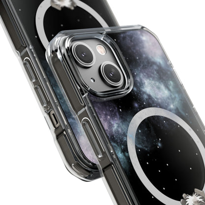Skorter | Fluff's - Schnazzy in Space Magnetic Clear Case for iPhone Series