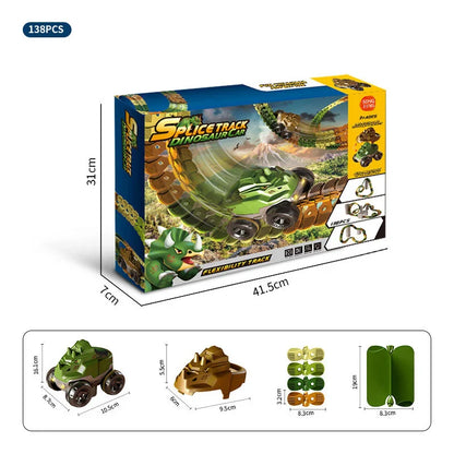 Skorter | Dinotrack Anti-Gravity Kid Car Track Set