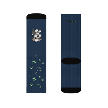 Skorter | Fluff's - Schnazzy in Space Fun Novelty Socks