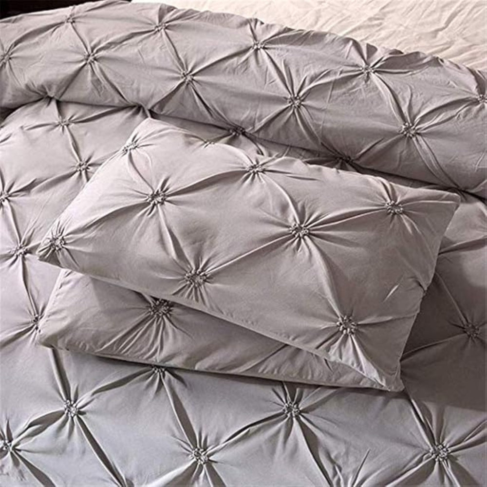 Skorter | Airweave Pintuck | 3pcs Duvet Cover Set