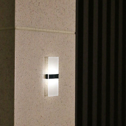 Skorter | LumaZen Solar LED Wall Lamp | Weatherproof | Solar Powered Outdoor Lighting | Garden & Patio Decor