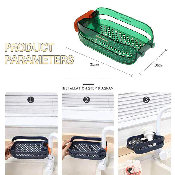 Skorter | 2 in 1 Home Sink Organizer