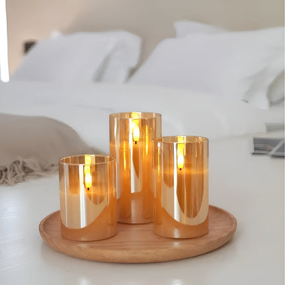 Skorter | Ethereal 3D Flameless Candle | 3pcs Set