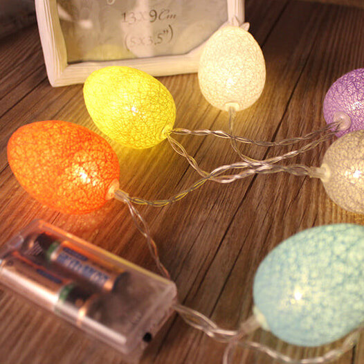 Skorter | LED Easter Egg Cotton Wire Lights Decorative Copper Wire Lights