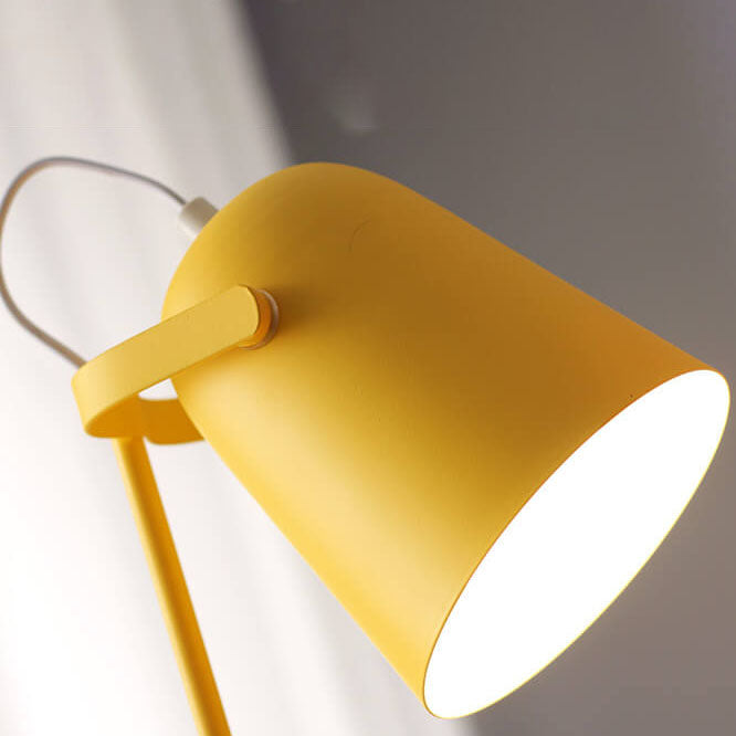 Skorter | Nordic Macaron Color Creative Iron Bucket Design Light Table Lamp