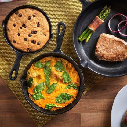 Skorter | Black Cast Iron Frying Pan