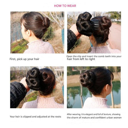 Skorter | Fiora Flower-shaped Hairpin – Quick Updo Clip