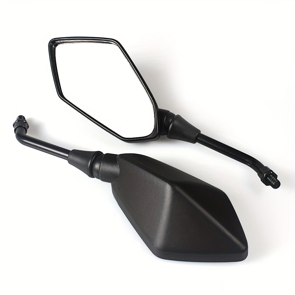 Skorter | 2pcs Universal 10mm Motorcycle Mirror – Safety Mirror for ATV, UTV, Scooter Accessories