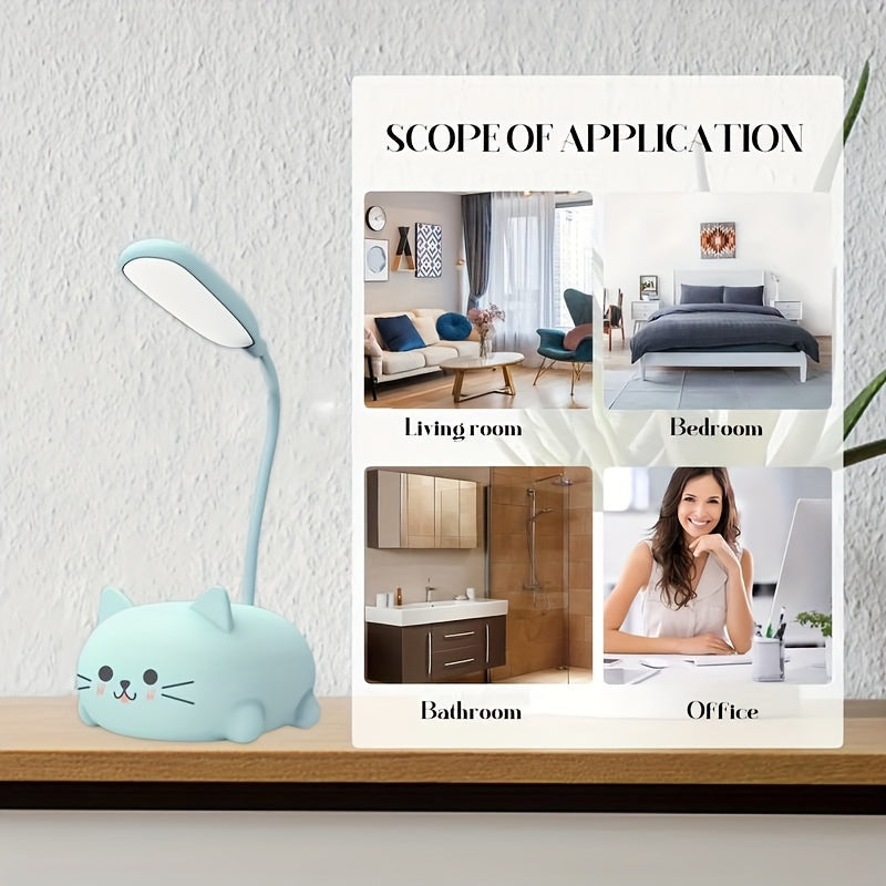 Skorter | KatanaLys - Adjustable LED Desk Lamp with USB Charging Function