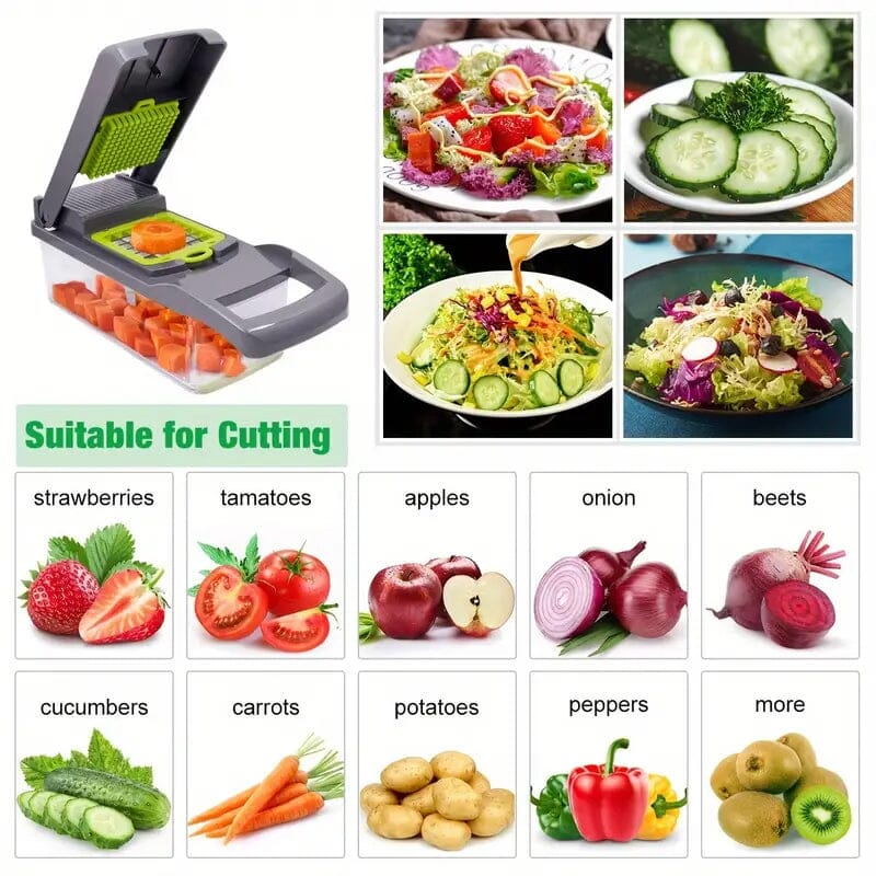 Skorter | 14-in-1 EasyPro Vegetable Cutter