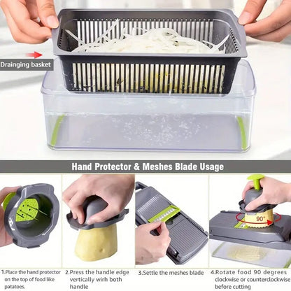Skorter | 14-in-1 EasyPro Vegetable Dealer