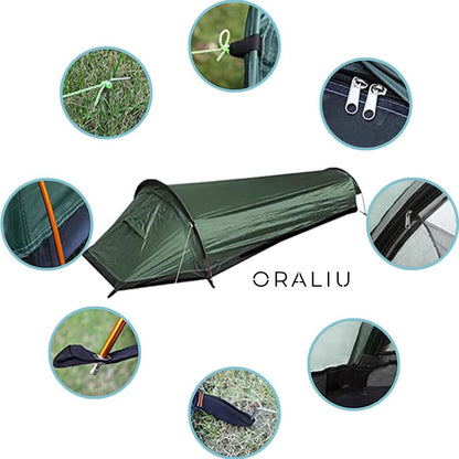 Skorter | 1-Person Lightweight Waterproof Camping Tent – Compact & Easy Setup