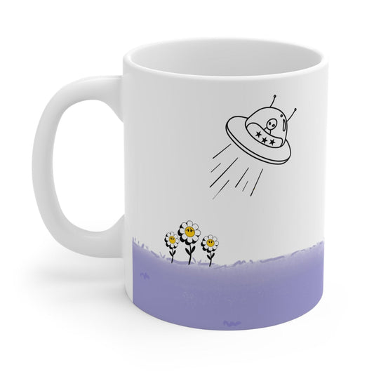 Skorter | Abducting Sunflowers Mug