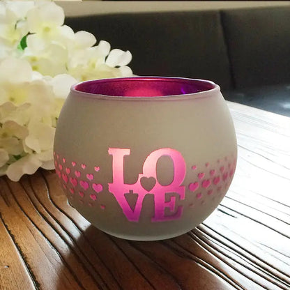 Candle Holder- Decorative Glass