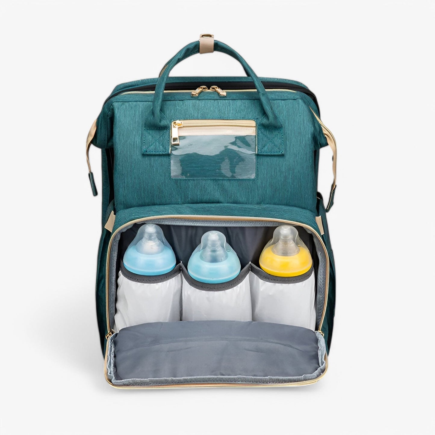 Skorter | 2-in-1 Diaper Bag "TravelNest" with Pull-Out Crib
