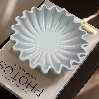 Skorter | EleganceBowl - Harp Comes with Ridges & Wavy Edges for Living Room Decor
