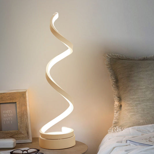 Skorter | GloBulb - Modern table lamp with LED spiral design