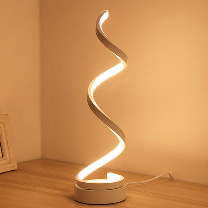 Skorter | SpiraLicht - Modern Table Lamp with LED Spiral Design