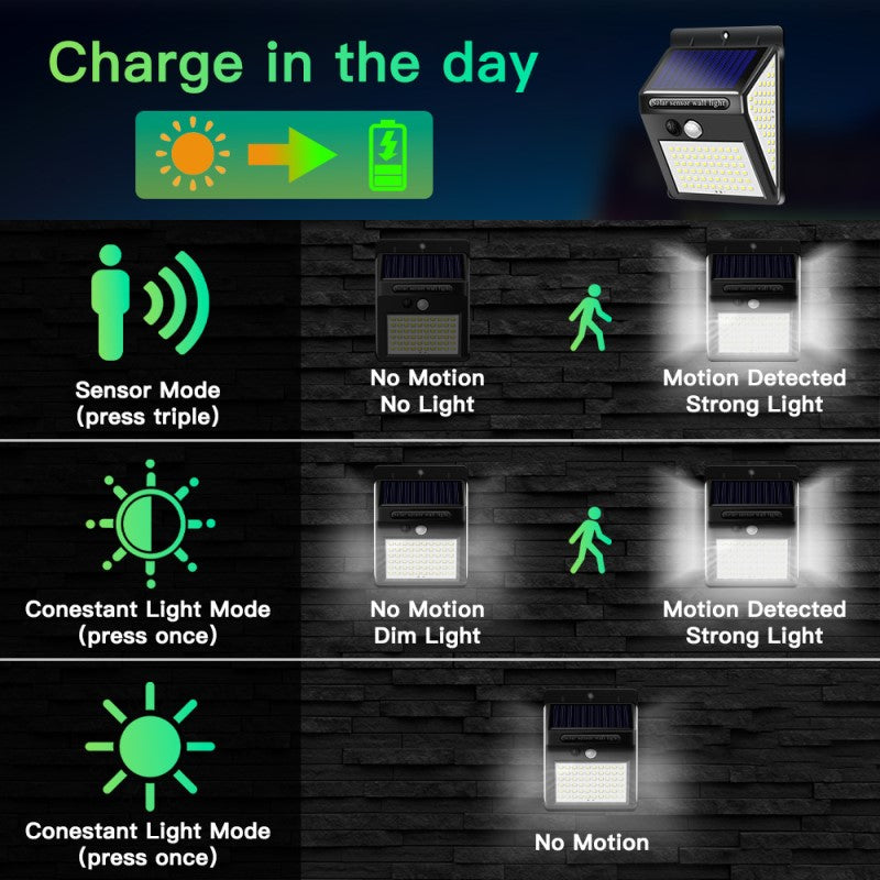 Skorter | Solar Security Outdoor Light