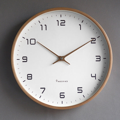 Skorter | Minimalist Analog Wooden Wall Clock for Home