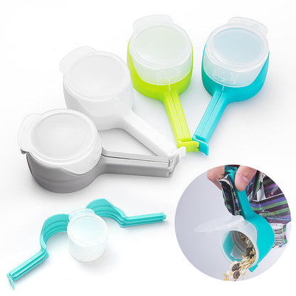 Skorter | Food Closure Clips with Integrated Opening 3-Piece Set